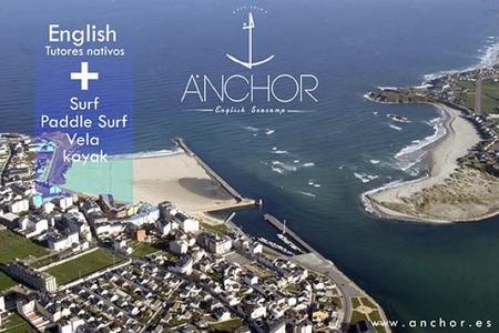 Anchor es el primer campamento vacacional en la Costa de Lugo que combina actividades náuticas y aprendizaje de idiomas