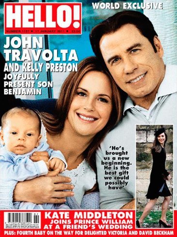 A John Travolta su hijo le sale bien rentable