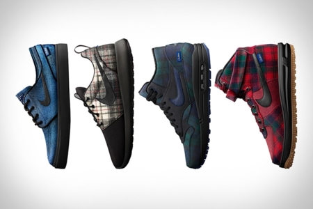 Las Nike en pura lana virgen de Pendleton