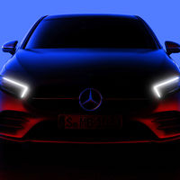 Así luce el Mercedes-Benz Clase A 2018 en su primera imagen sin camuflaje, aunque aún en penumbra