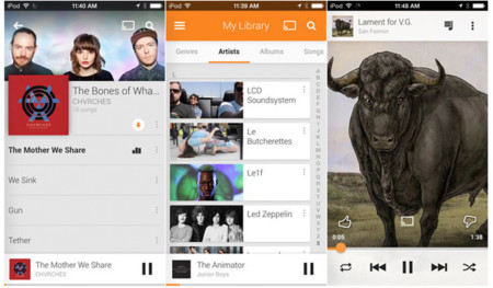 Google Play Music aterriza por fin en iOS
