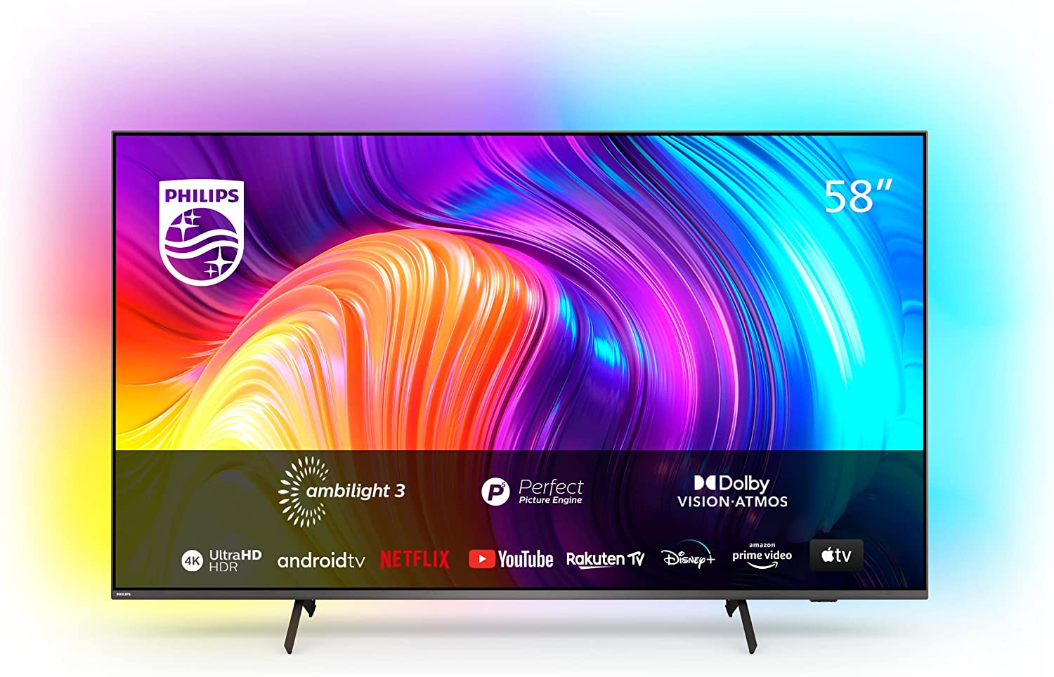 TV LED 147,32 cm (58") Philips 58PUS8517/12, 4K UHD, Smart TV