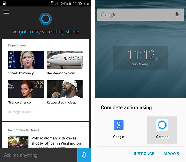 Cortana Now