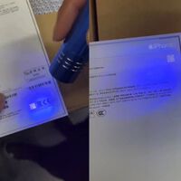 Apple tiene un sistema para detectar si la caja de un iPhone es falsa. Aunque necesitarás una linterna especial