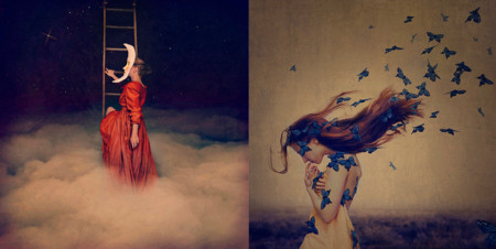 Las fotografías de Brooke Shaden nos transportan a un mundo de fantasias propio de finales del siglo XIX