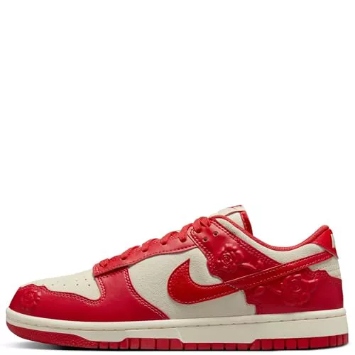 Nike HF1986-100 Dunk Low Mujer Coconut Milk/University Red-Pale Ivory EU 40.5