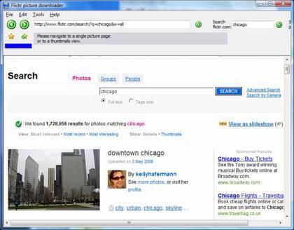 Probamos Flickr Downloader