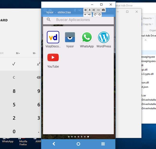 Vysor cómo controlar remotamente Android desde Google Chrome