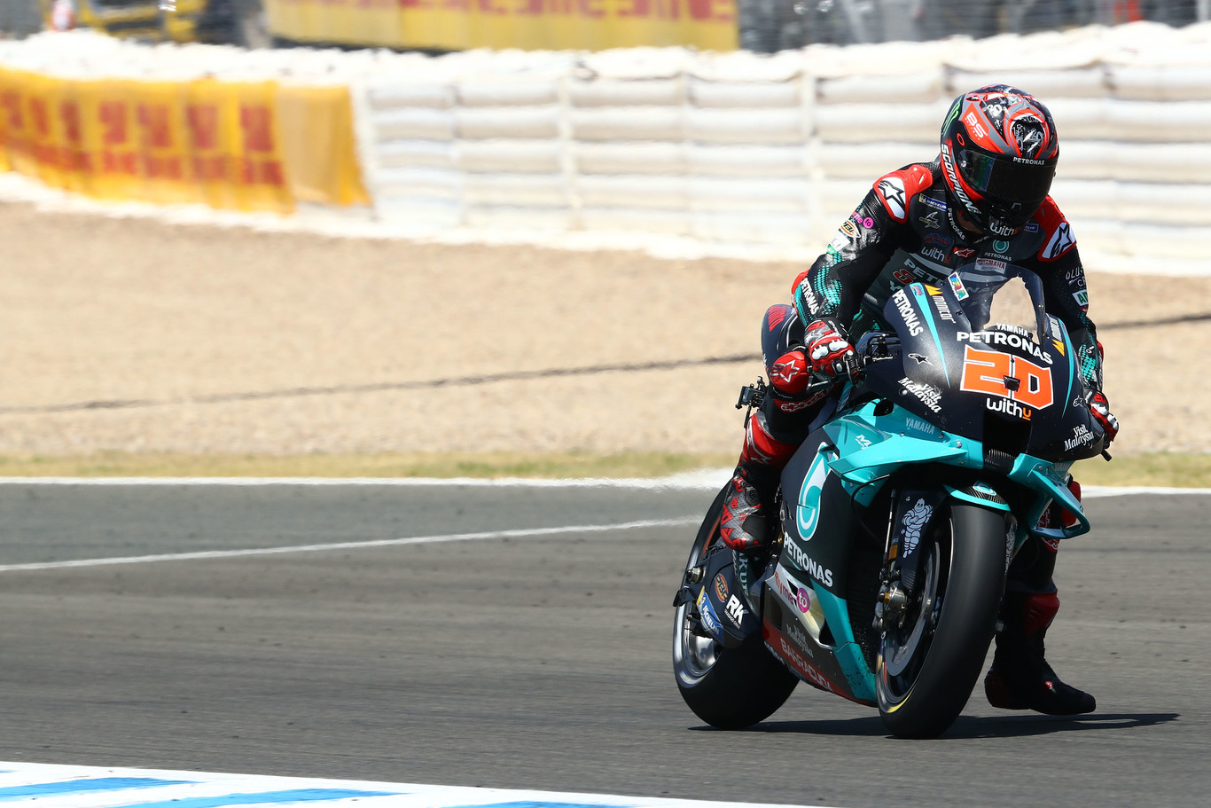 Fabio Quartararo lidera el doblete del Petronas en los primeros entrenamientos de MotoGP en Brno