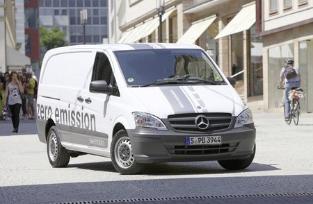 Salen de Vitoria las primeras Mercedes-Benz Vito eléctricas de serie
