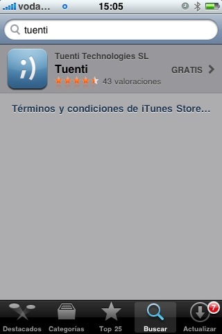 Tuenti lanza su aplicación oficial para el iPhone
