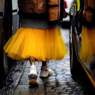 Claves de estilo para lucir una falda de tul, una prenda tan romántica como estilosa que arrasa en el street-style 