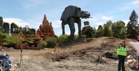 ¡Primera foto en 360º! Comienzan las obras del parque temático de Star Wars