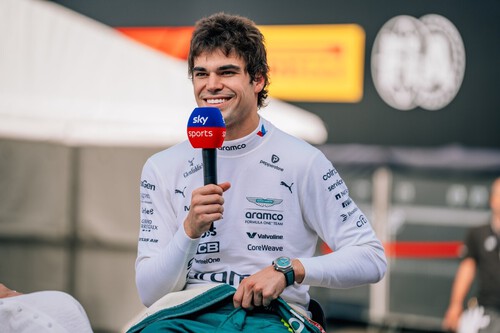 Lance Stroll não consegue se sair bem / Imagem: Aston Martin