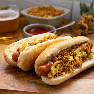 Los mejores perritos calientes se cocinan en cerveza