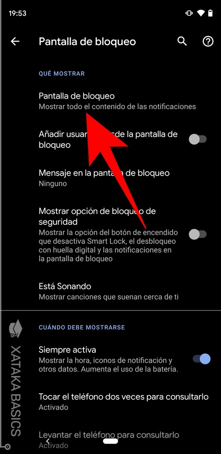 En Pantalla De Bloqueo