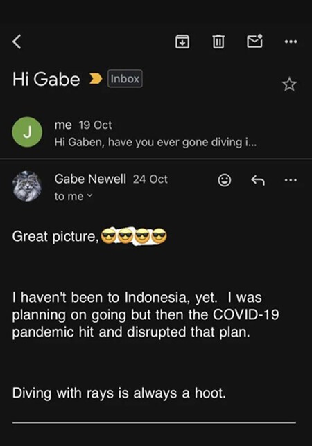 Esto Ocurre Cuando Le Escribes Un Correo Al Fundador De Steam Jugadores Descubrieron Que Gabe Newell Si Responde Casi Cualquier Mensaje