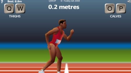 'QWOP'. 100 metros lisos con "muchos obstáculos"