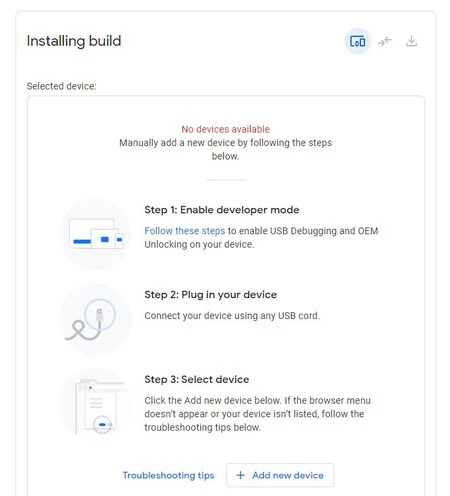 インストール中