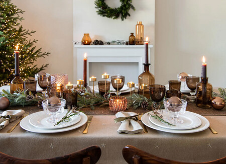 27 manteles de Navidad para sorprender a tus invitados