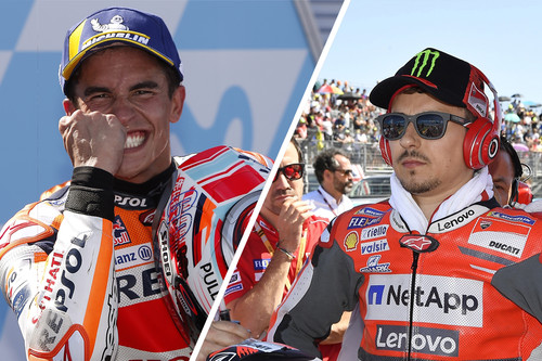 El adelantamiento de Márquez, la caída de Lorenzo y el primer episodio tenso entre dos futuros compañeros