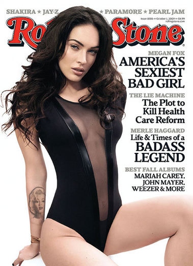 Megan Fox muy sexy para Rolling Stone pero rodeada de polémica