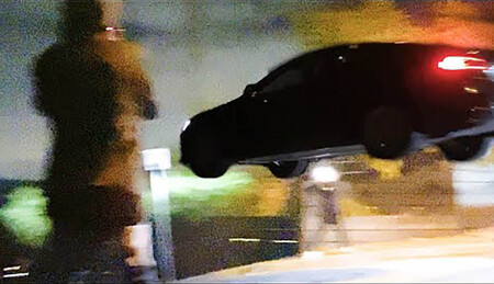 Tesal Model S Por Los Aires Los Angeles Echo Park