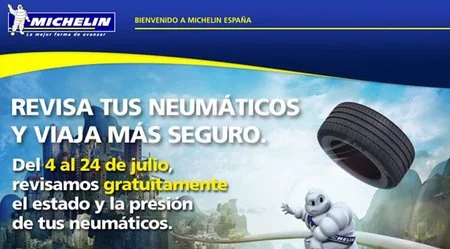 Michelín revisa gratuitamente el estado de nuestros neumáticos