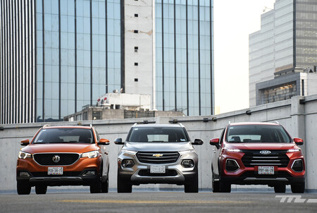 Chevrolet Groove Vs Mg Zs Vs Jac Sei 3 Pro Mexico Comparativa 2
