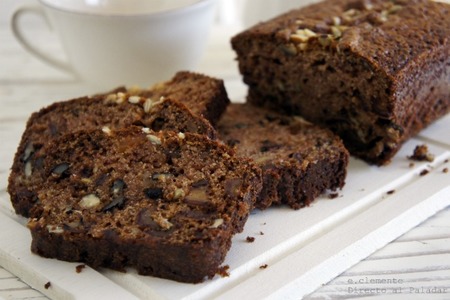 Cake de dátiles y nueces. Receta