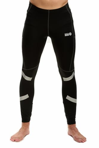 Time To Run Mallas De Running Profesionales Reflectantes para Hombre con Función De Secado Rápido con Tres Bolsillos Tamaño XXL