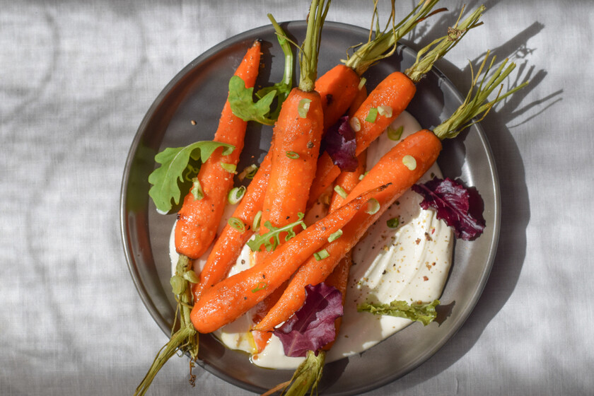 Zanahorias Glaseadas Con Miso
