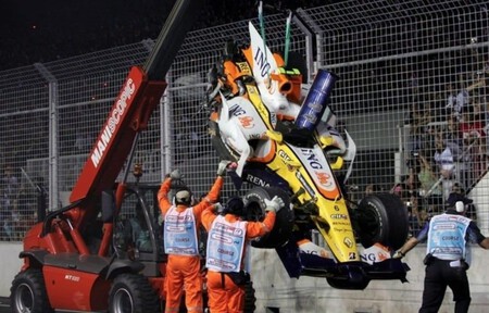 Nelsinho Piquet Singapur F1 2008