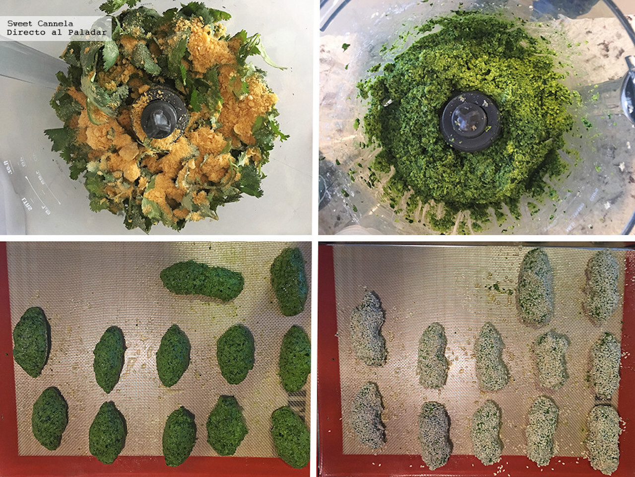 Falafel de Edamame. Receta fácil de comida vegetariana