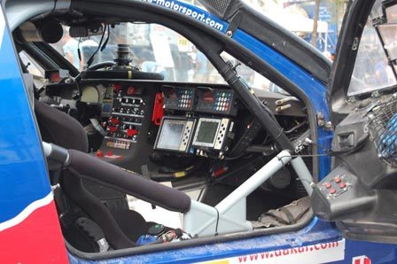 Consola del copiloto de la Tuareg