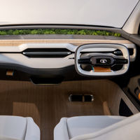 El Tata Sierra EV Concept es un SUV eléctrico de interior minimalista que renuncia a las pantallas digitales