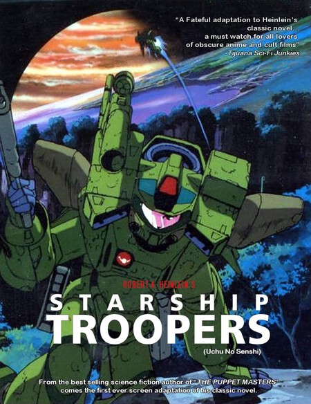 La peli de Starship Troopers es genial, pero el anime es anterior y posiblemente mucho mejor