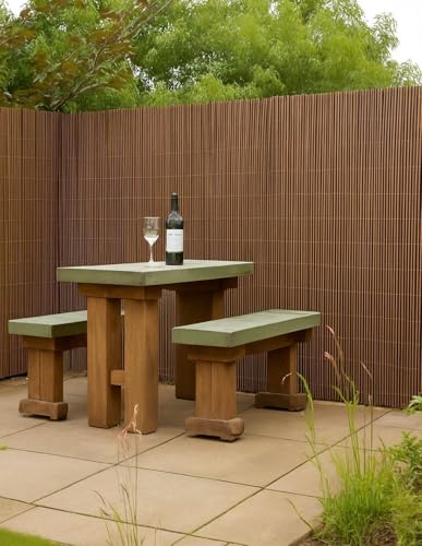 JARDIN202 - Cerramiento de Mimbre Natural Ecológico 