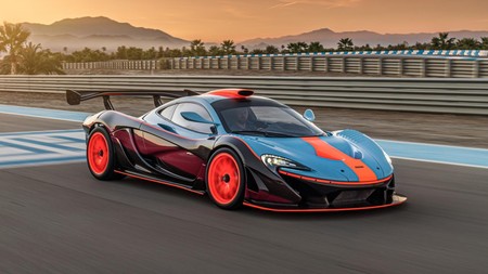 McLaren P1 GTR-18: tributo sublime al McLaren F1 GTR Longtail que ganó las 24 Horas de Le Mans con más de 1.000 CV y colores Gulf