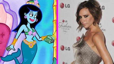 Vicky Beckham será una sirena molona en 'Bob Esponja'