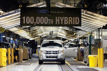 Hibrido Ford numero 100.000