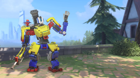 El nuevo evento de Overwatch nos permitirá desbloquear una skin de Bastion formada por piezas de LEGO