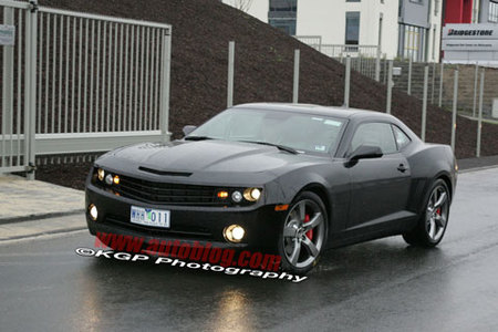 Nurburgring se convierte en pista de pruebas del Chevrolet Camaro