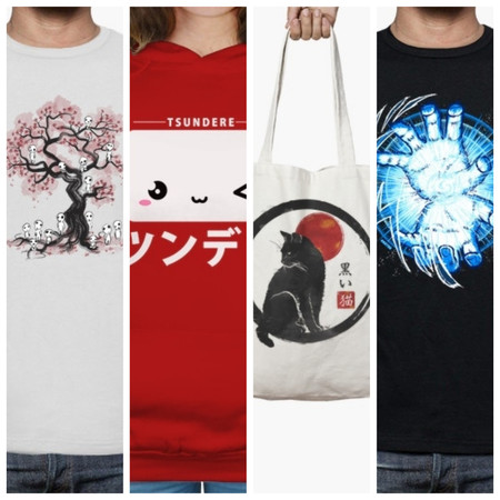 12 camisetas para los amantes de Japón con el 20% extra de La Tostadora