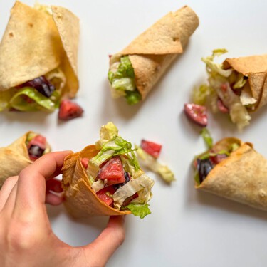 Pásate al formato cono: la forma más divertida de comer ensalada se prepara en 10 minutos 