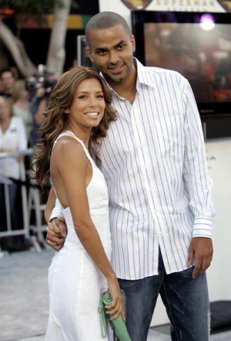 Eva Longoria y Tony Parker locos por ser papas