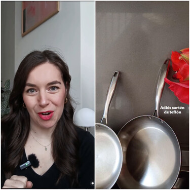 Enara Parra, experta en cocina: "Yo siempre recomiendo estas sartenes para hacer la tortilla, pero hay otras opciones" 