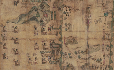 El rarísimo códex Quetzalecatzin, el mapa indígena que se asoma al México del siglo XVI