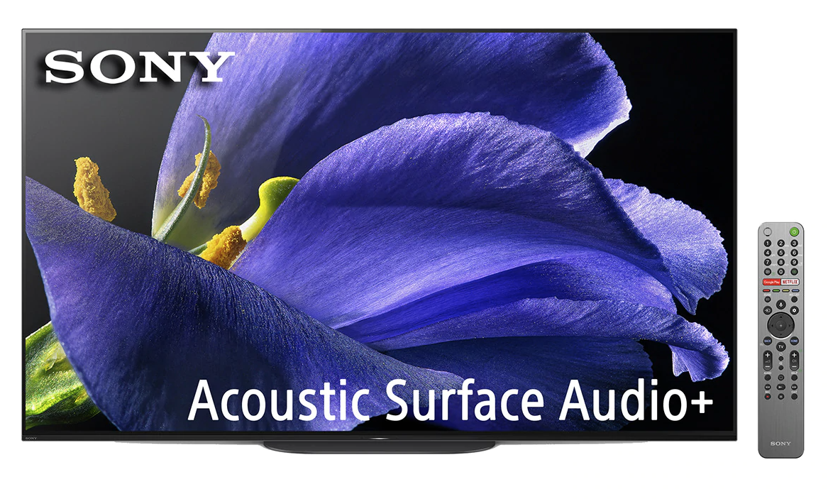 TV OLED 139,7 cm (55") Sony KD-55AG9 4K HDR X1 Ultimate, Android TV, Triluminos Display, Acoustic Surface Audio+ y Google Assistant