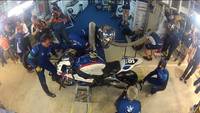 24h Le Mans 2012: un pit stop nocturno de cerca 